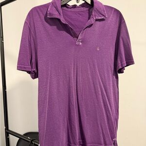 John Varvatos Rich Purple Polo Shirt